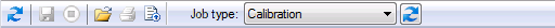 Jobs control toolbar